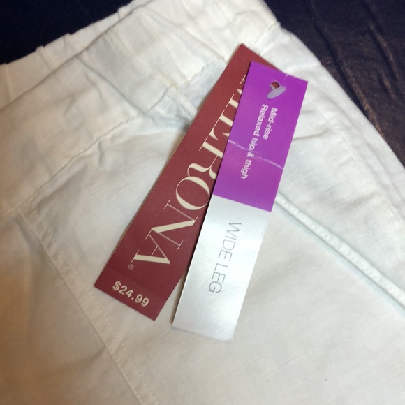 Merona wide leg pull on pants - Picture 2 of 3